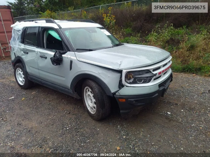 2023 Ford Bronco Sport Heritage VIN: 3FMCR9G66PRD39675 Lot: 40367706