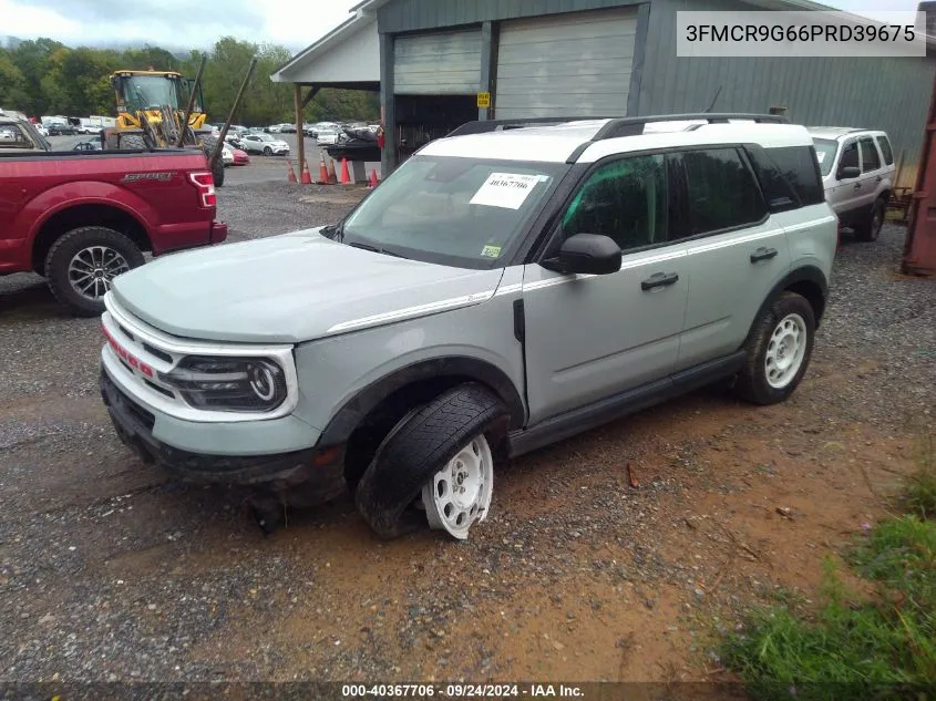 2023 Ford Bronco Sport Heritage VIN: 3FMCR9G66PRD39675 Lot: 40367706