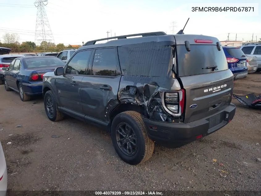 3FMCR9B64PRD67871 2023 Ford Bronco Sport Big Bend