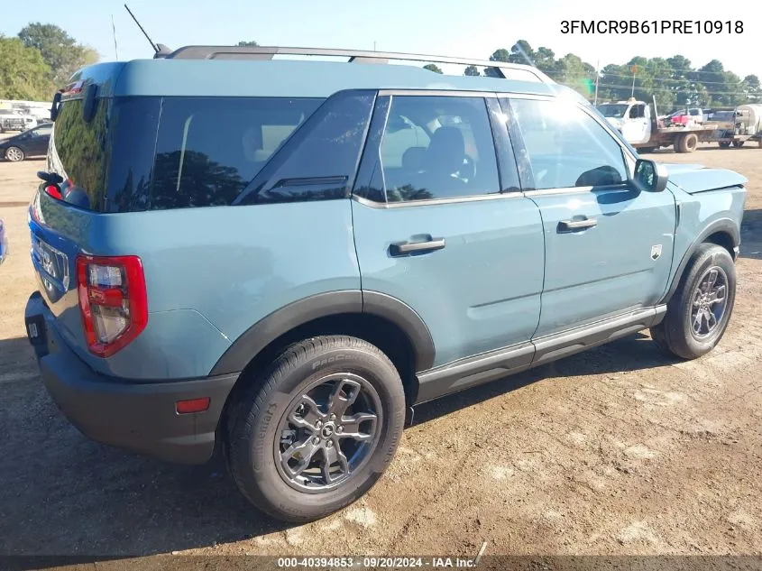 2023 Ford Bronco Sport Big Bend VIN: 3FMCR9B61PRE10918 Lot: 40394853