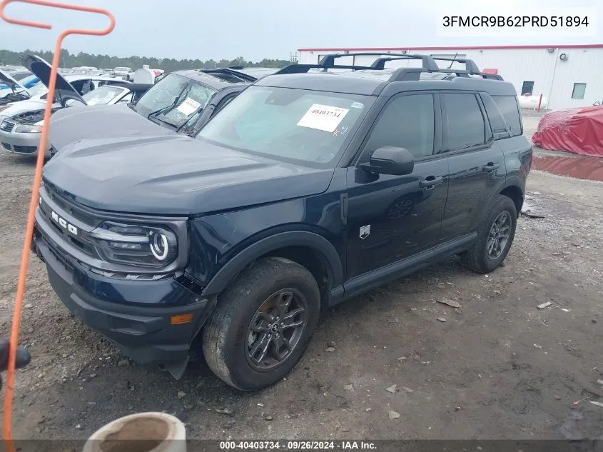 3FMCR9B62PRD51894 2023 Ford Bronco Sport Big Bend