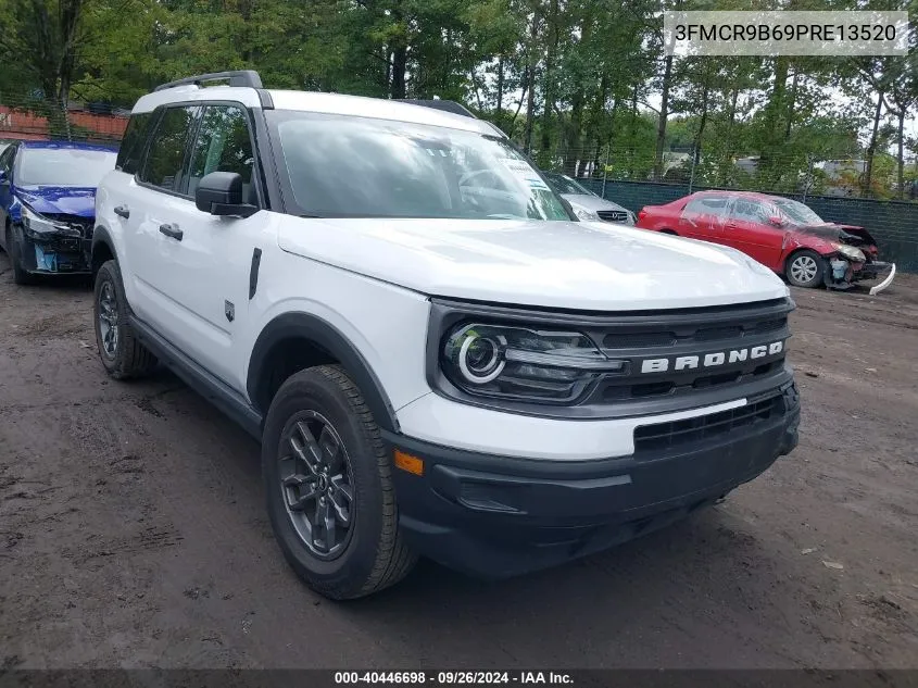 2023 Ford Bronco Sport Big Bend VIN: 3FMCR9B69PRE13520 Lot: 40446698