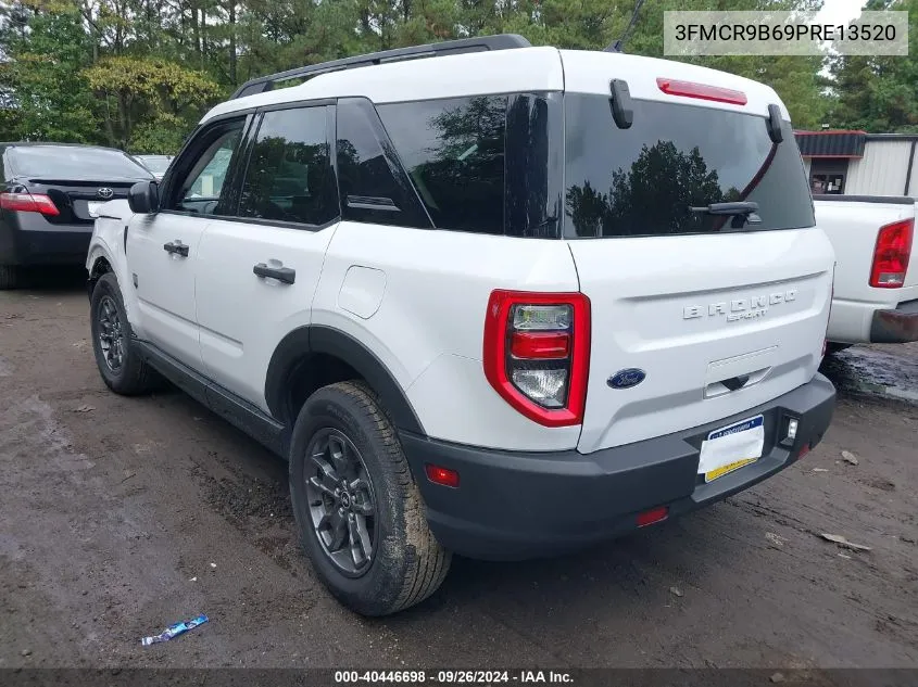 2023 Ford Bronco Sport Big Bend VIN: 3FMCR9B69PRE13520 Lot: 40446698