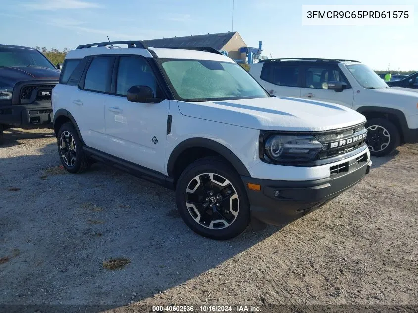 2023 Ford Bronco Sport Outer Banks VIN: 3FMCR9C65PRD61575 Lot: 40602636