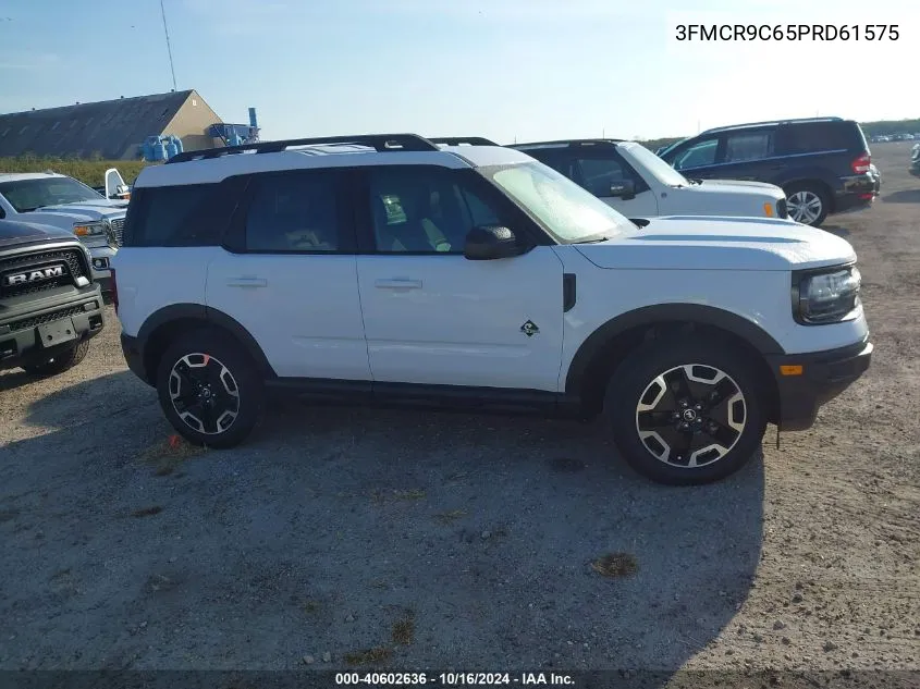 2023 Ford Bronco Sport Outer Banks VIN: 3FMCR9C65PRD61575 Lot: 40602636