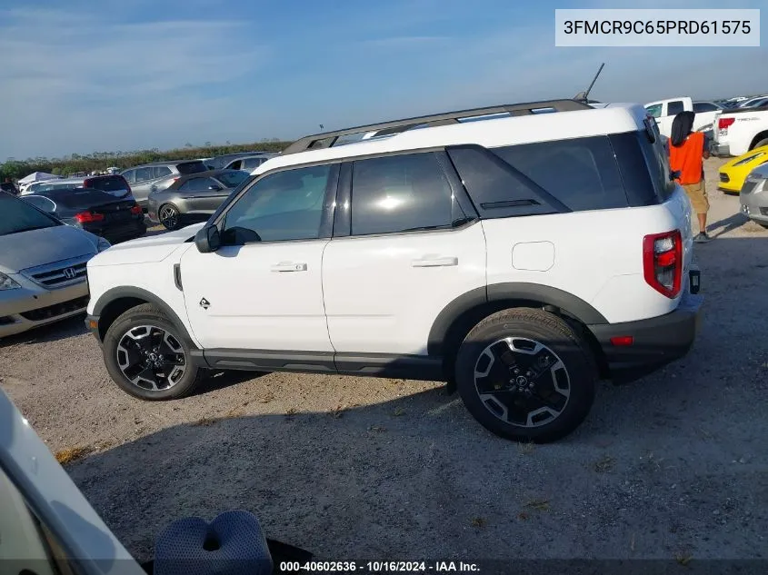 2023 Ford Bronco Sport Outer Banks VIN: 3FMCR9C65PRD61575 Lot: 40602636