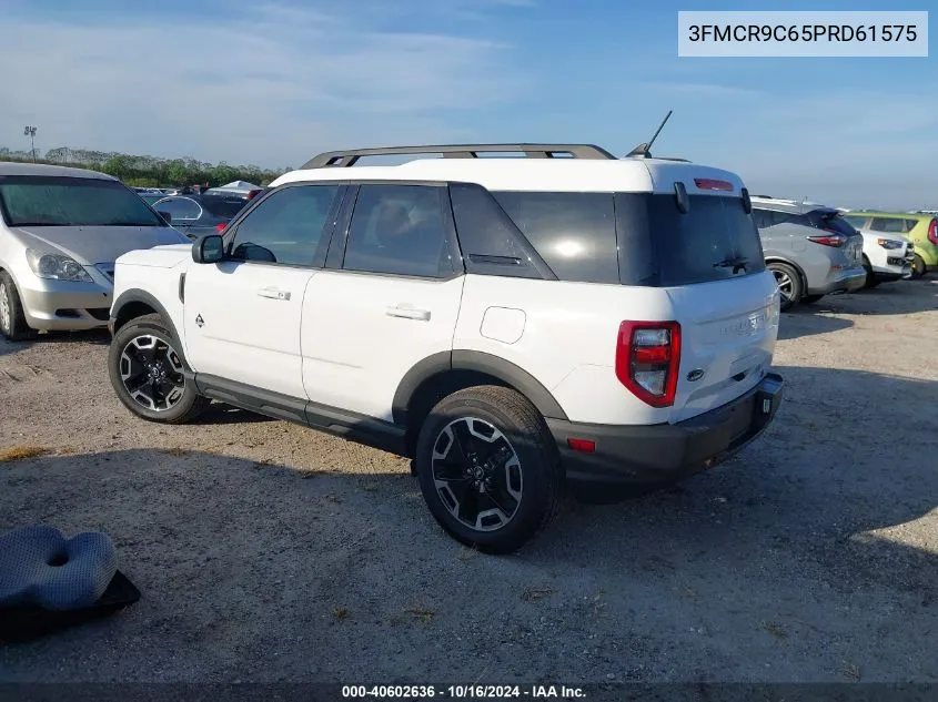 2023 Ford Bronco Sport Outer Banks VIN: 3FMCR9C65PRD61575 Lot: 40602636