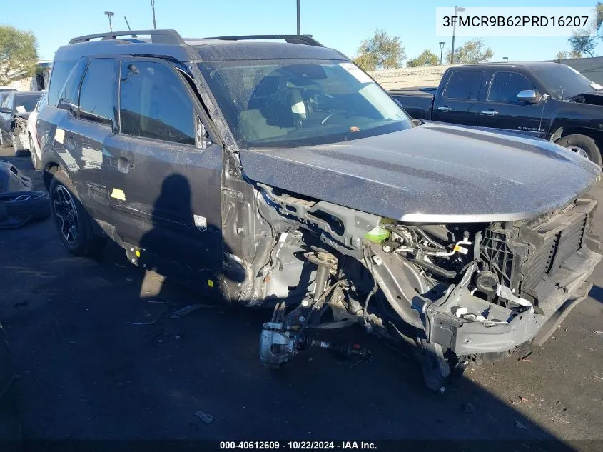 2023 Ford Bronco Sport Big Bend VIN: 3FMCR9B62PRD16207 Lot: 40612609