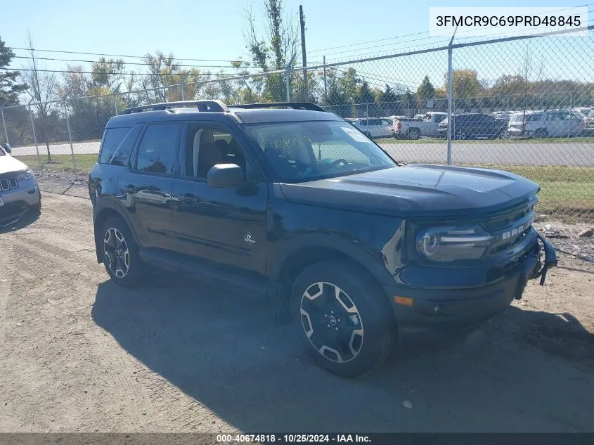 2023 Ford Bronco Sport Outer Banks VIN: 3FMCR9C69PRD48845 Lot: 40674818