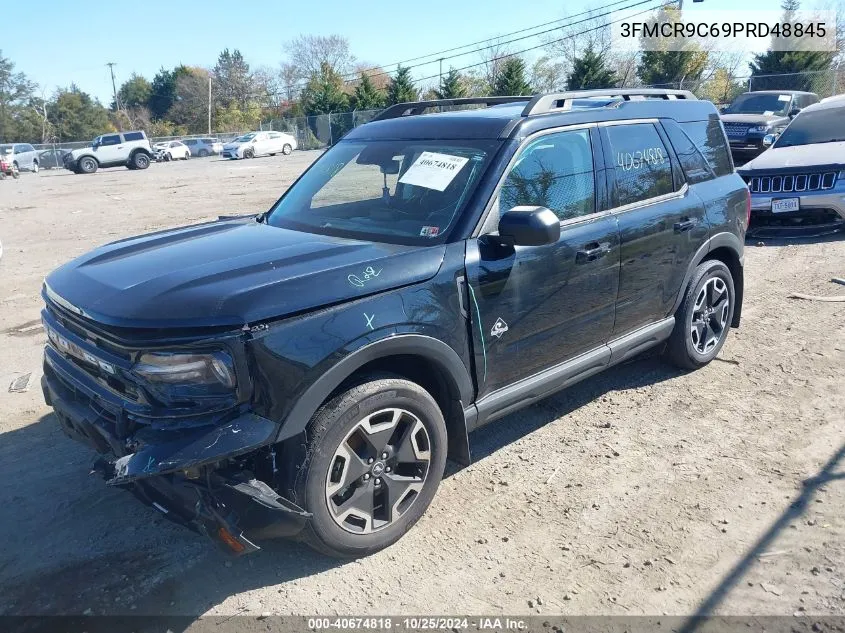 2023 Ford Bronco Sport Outer Banks VIN: 3FMCR9C69PRD48845 Lot: 40674818