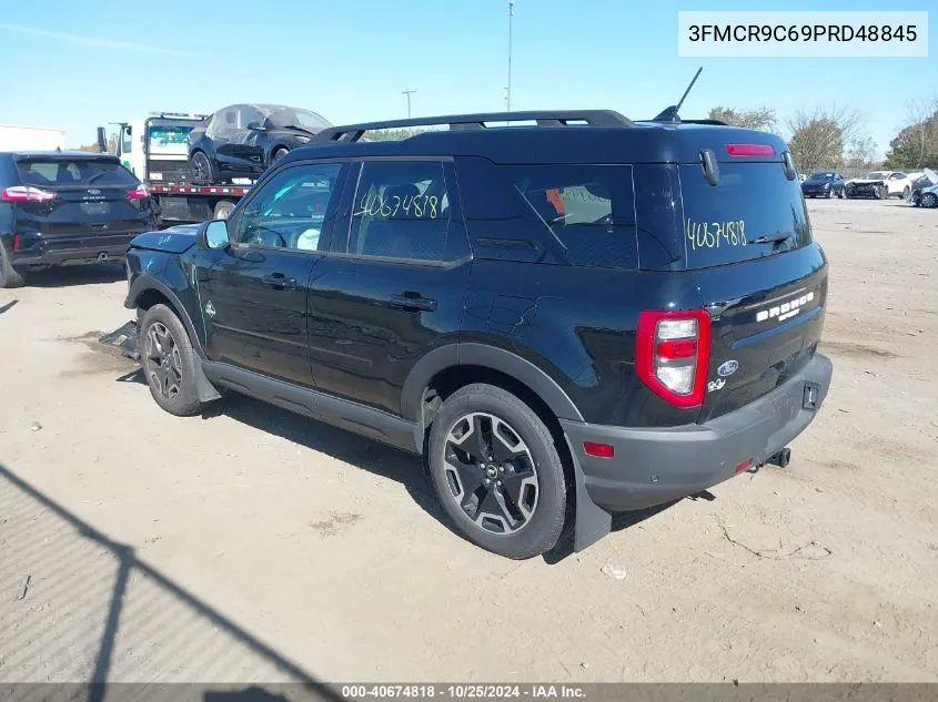 2023 Ford Bronco Sport Outer Banks VIN: 3FMCR9C69PRD48845 Lot: 40674818