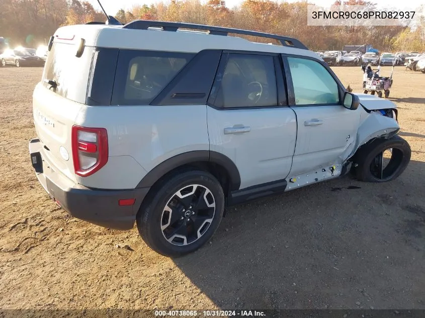 2023 Ford Bronco Sport Outer Banks VIN: 3FMCR9C68PRD82937 Lot: 40738065