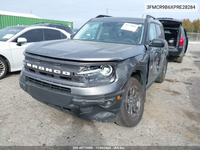 2023 Ford Bronco Sport Big Bend VIN: 3FMCR9B6XPRE28284 Lot: 40770088