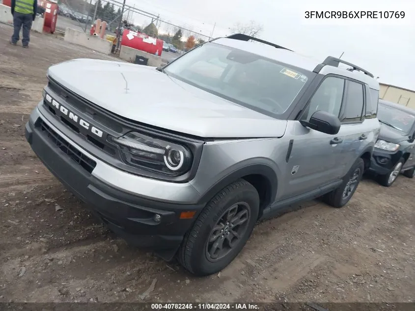 2023 Ford Bronco Sport Big Bend VIN: 3FMCR9B6XPRE10769 Lot: 40782245