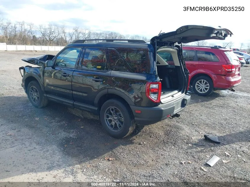 2023 Ford Bronco Sport Big Bend VIN: 3FMCR9B6XPRD35250 Lot: 40819722