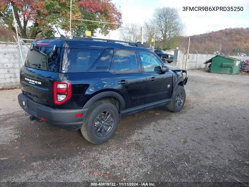 2023 Ford Bronco Sport Big Bend VIN: 3FMCR9B6XPRD35250 Lot: 40819722