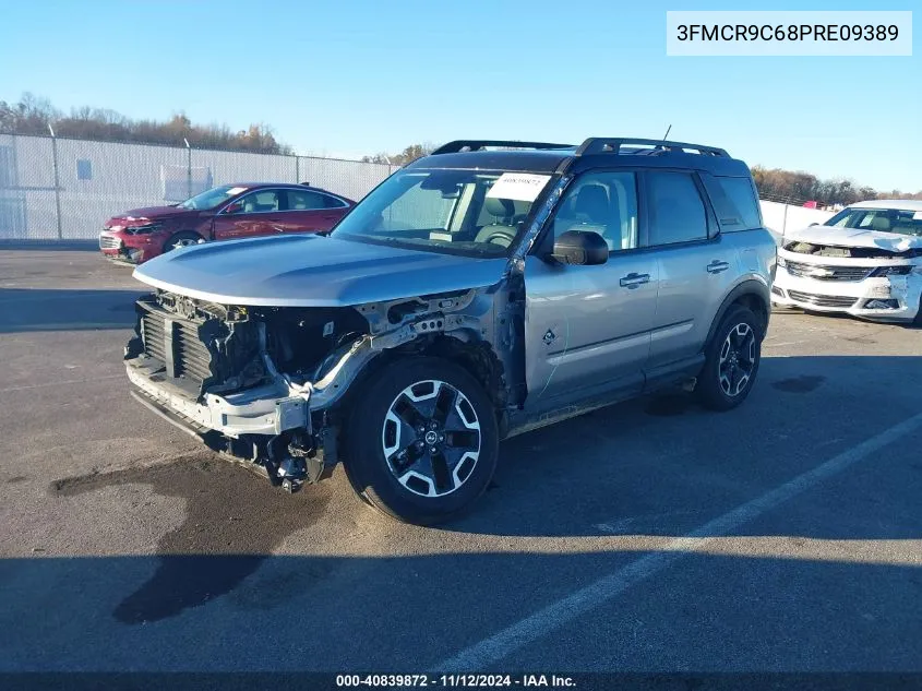 2023 Ford Bronco Sport Outer Banks VIN: 3FMCR9C68PRE09389 Lot: 40839872