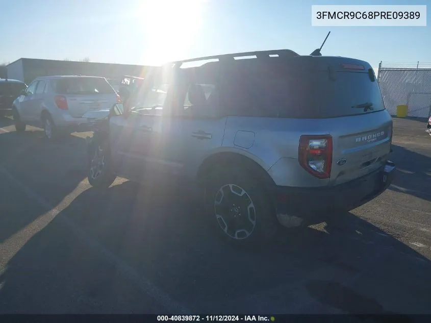 2023 Ford Bronco Sport Outer Banks VIN: 3FMCR9C68PRE09389 Lot: 40839872