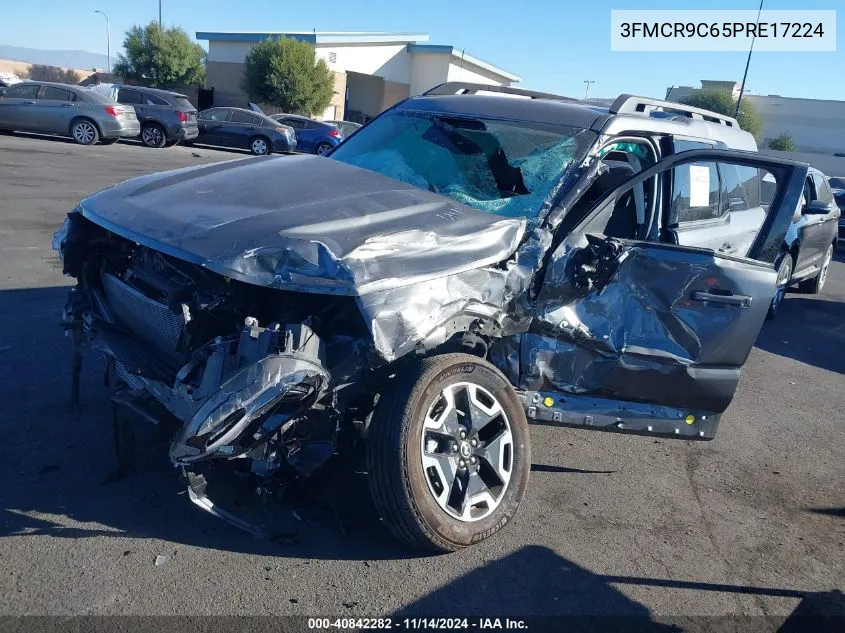 2023 Ford Bronco Sport Outer Banks VIN: 3FMCR9C65PRE17224 Lot: 40842282