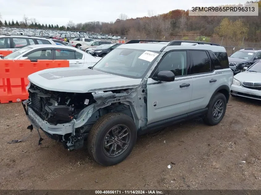 2023 Ford Bronco Sport Big Bend VIN: 3FMCR9B65PRD96313 Lot: 40856171