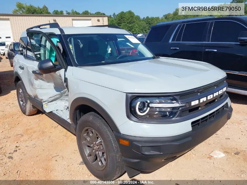 2024 Ford Bronco Sport Big Bend VIN: 3FMCR9B65RRE79050 Lot: 40143508