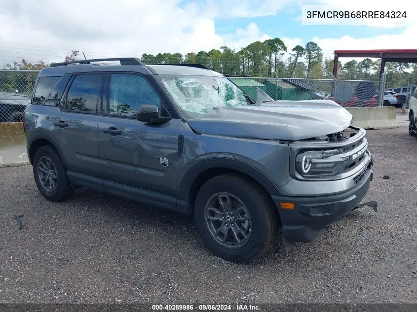 2024 Ford Bronco Sport Big Bend VIN: 3FMCR9B68RRE84324 Lot: 40289986