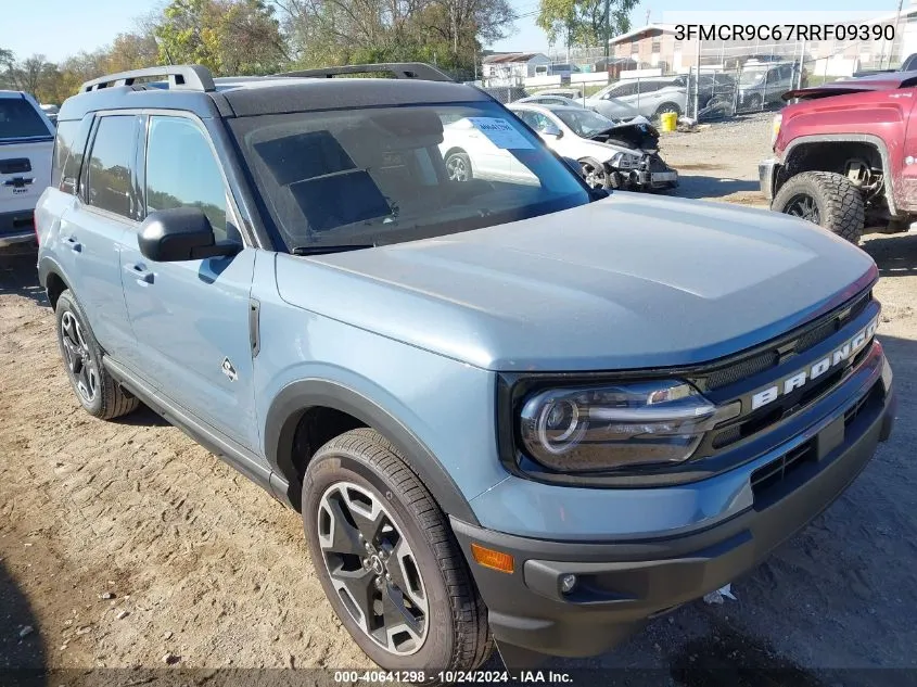 2024 Ford Bronco Sport Outer Banks VIN: 3FMCR9C67RRF09390 Lot: 40641298