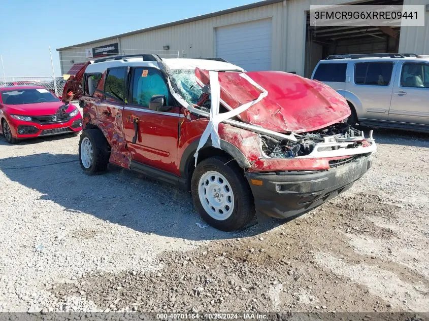 2024 Ford Bronco Sport Heritage VIN: 3FMCR9G6XRRE09441 Lot: 40701154