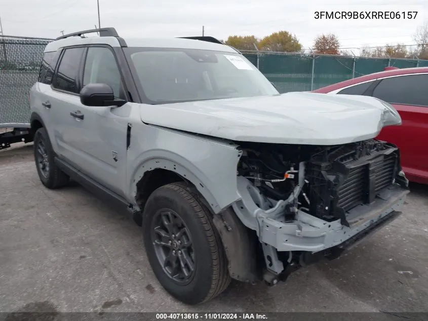 2024 Ford Bronco Sport Big Bend VIN: 3FMCR9B6XRRE06157 Lot: 40713615