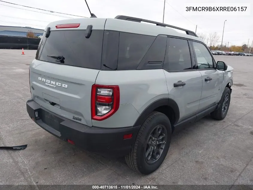 2024 Ford Bronco Sport Big Bend VIN: 3FMCR9B6XRRE06157 Lot: 40713615