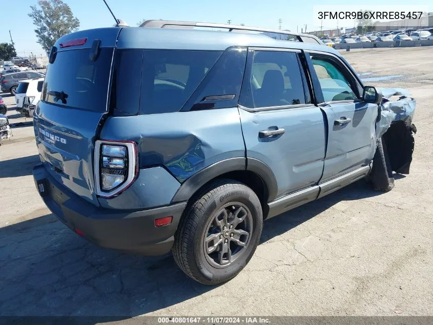 2024 Ford Bronco Sport Big Bend VIN: 3FMCR9B6XRRE85457 Lot: 40801647