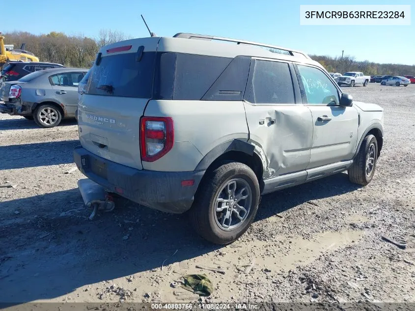 2024 Ford Bronco Sport Big Bend VIN: 3FMCR9B63RRE23284 Lot: 40803766