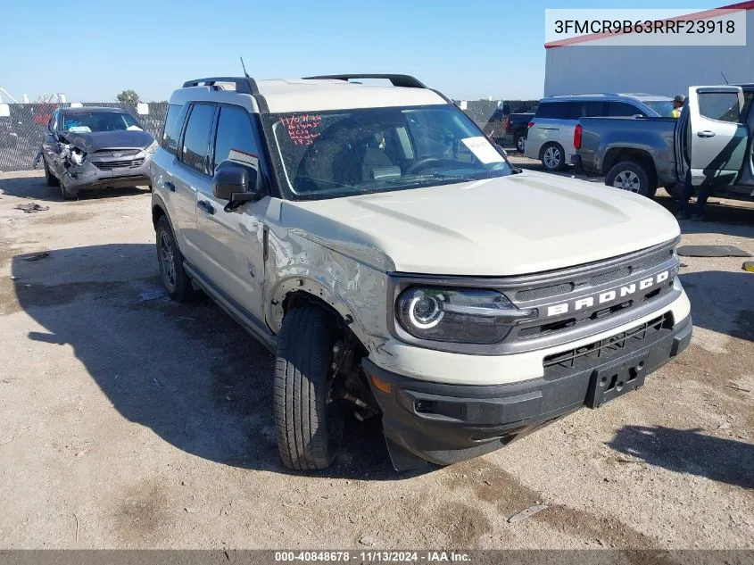 3FMCR9B63RRF23918 2024 Ford Bronco Sport Big Bend