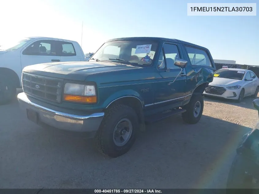 1FMEU15N2TLA30703 1996 Ford Bronco U100