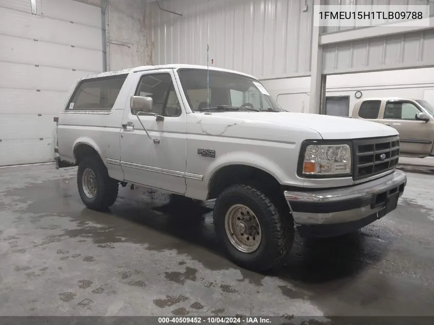 1FMEU15H1TLB09788 1996 Ford Bronco U100