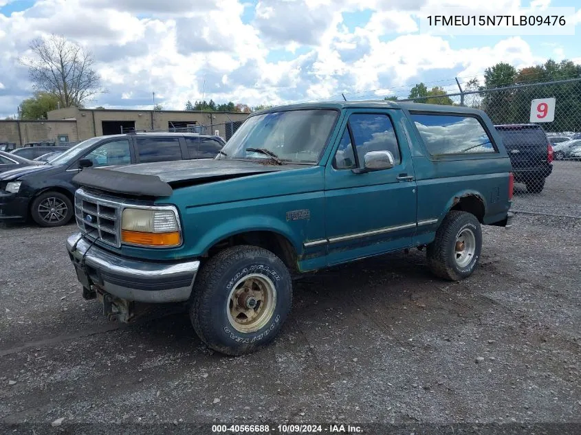 1996 Ford Bronco U100 VIN: 1FMEU15N7TLB09476 Lot: 40566688