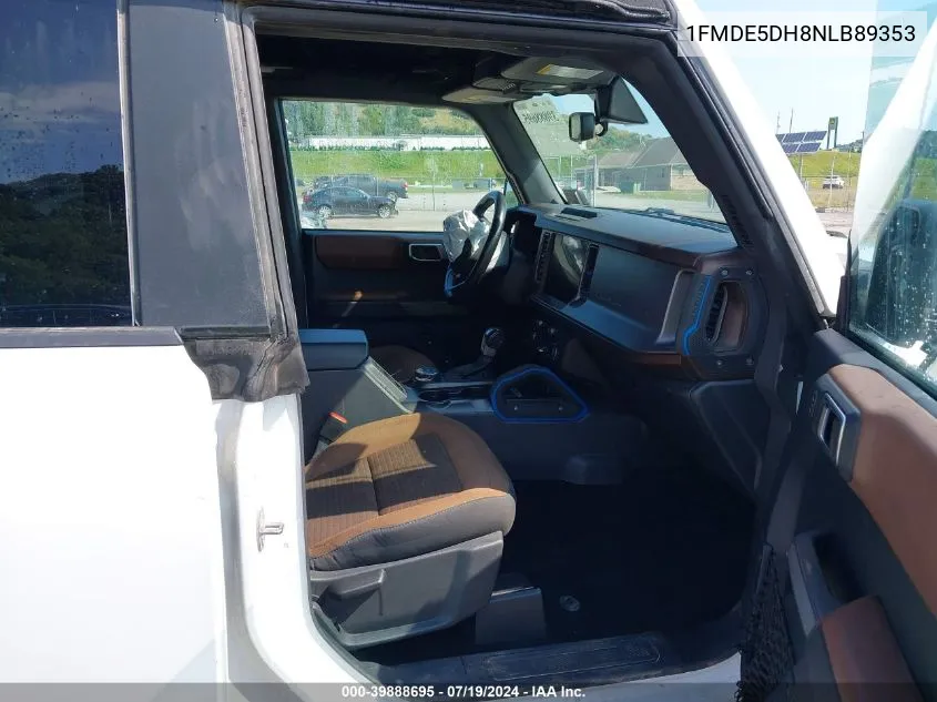 1FMDE5DH8NLB89353 2022 Ford Bronco Outer Banks