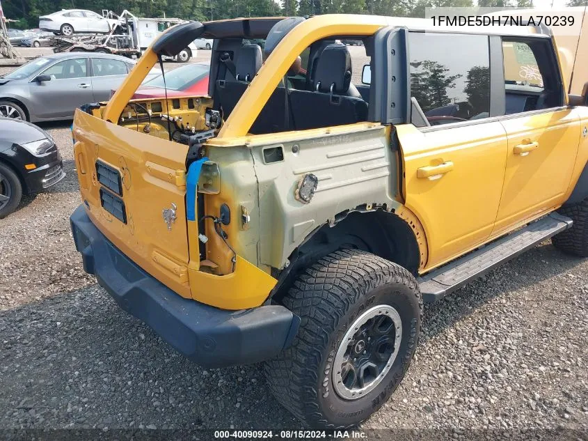 1FMDE5DH7NLA70239 2022 Ford Bronco Outer Banks