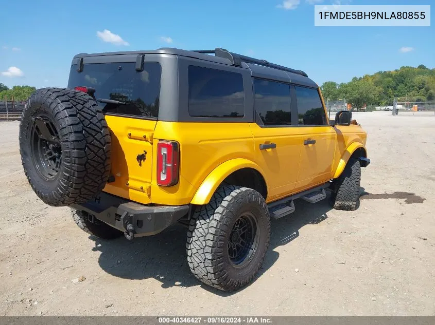 1FMDE5BH9NLA80855 2022 Ford Bronco Outer Banks