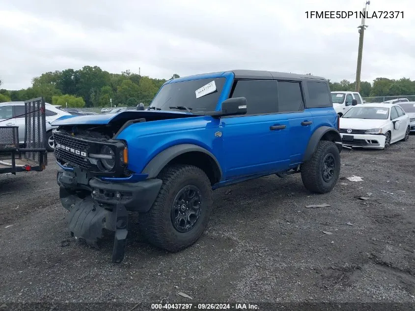 2022 Ford Bronco Wildtrak VIN: 1FMEE5DP1NLA72371 Lot: 40437297