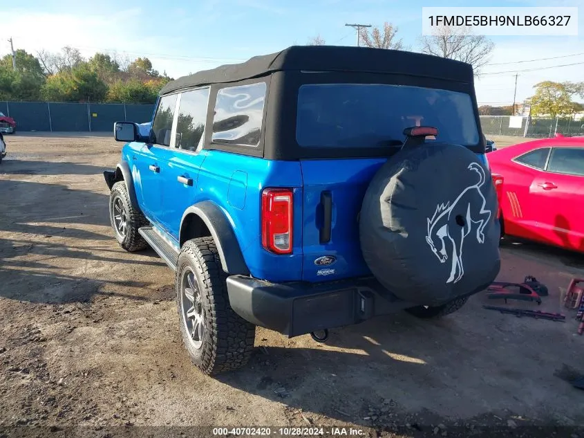 2022 Ford Bronco VIN: 1FMDE5BH9NLB66327 Lot: 40702420