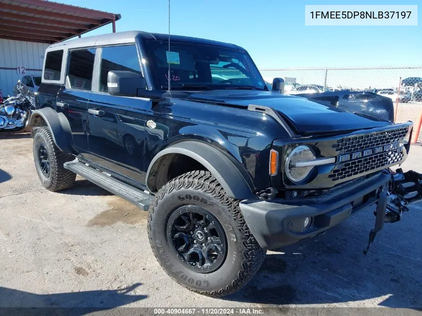 2022 Ford Bronco Wildtrak VIN: 1FMEE5DP8NLB37197 Lot: 40904667