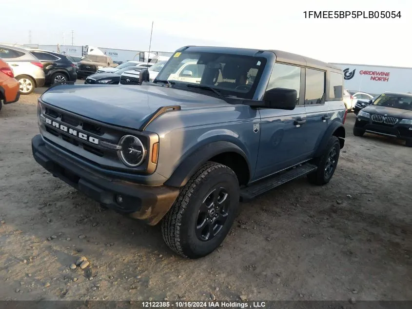 2023 Ford Bronco Big Bend/Black Diamond/Outer Banks VIN: 1FMEE5BP5PLB05054 Lot: 12122385