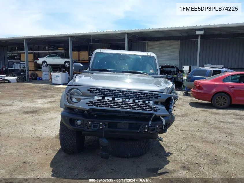 2023 Ford Bronco Badlands VIN: 1FMEE5DP3PLB74225 Lot: 39457535