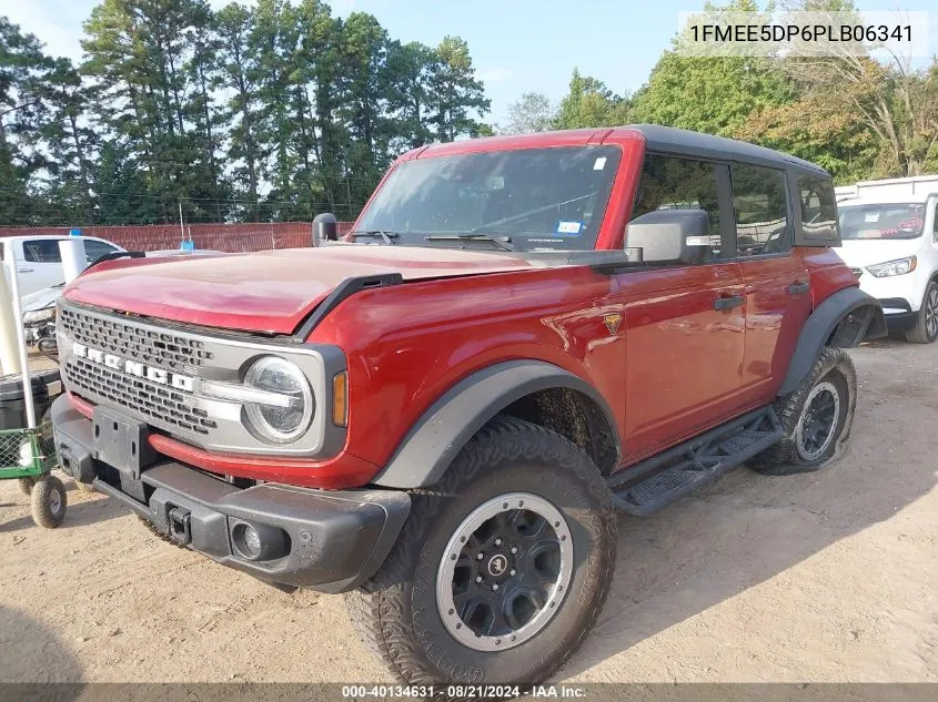 1FMEE5DP6PLB06341 2023 Ford Bronco Big Bend/Black Diamond/Outer Banks/Badlands/Wildtrak/Everglades