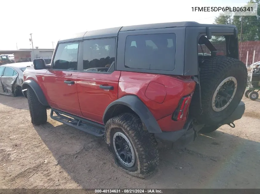 1FMEE5DP6PLB06341 2023 Ford Bronco Big Bend/Black Diamond/Outer Banks/Badlands/Wildtrak/Everglades