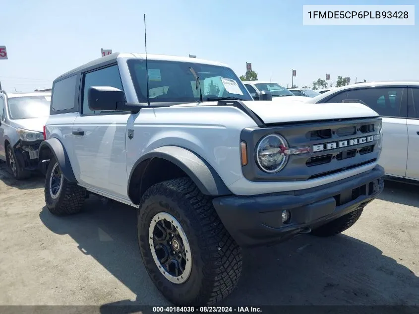 1FMDE5CP6PLB93428 2023 Ford Bronco Big Bend/Black Diamond/Outer Banks/Badlands/Wildtrak