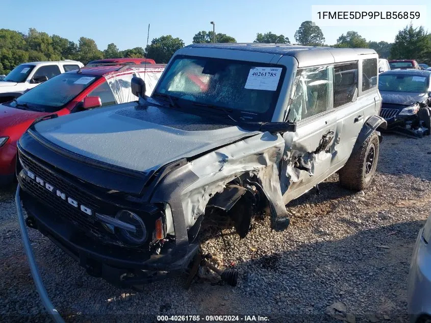 2023 Ford Bronco Big Bend/Black Diamond/Outer Banks/Badlands/Wildtrak/Everglades VIN: 1FMEE5DP9PLB56859 Lot: 40261785