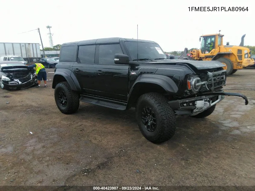 2023 Ford Bronco Raptor VIN: 1FMEE5JR1PLA80964 Lot: 40423987