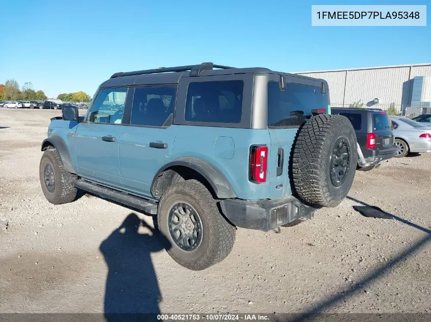 2023 Ford Bronco Big Bend/Black Diamond/Outer Banks/Badlands/Wildtrak/Everglades VIN: 1FMEE5DP7PLA95348 Lot: 40521753